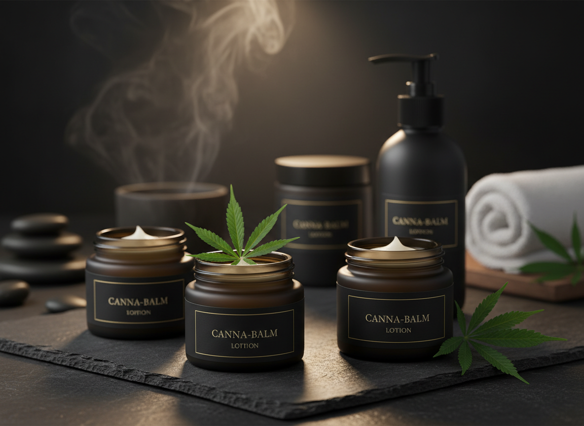 Cannabis topical balms and lotions